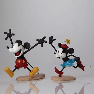 Mickey And Minnie Maquettes