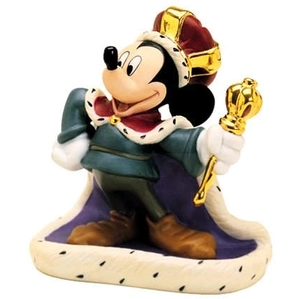 WDCC Disney Classics-The Prince And The Pauper Mickey Mouse Long Live The King