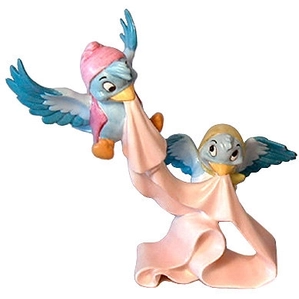 WDCC Disney Classics-Cinderella Birds Well Tie A Sash Around It