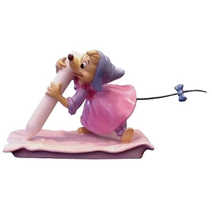 WDCC Disney Classics-Cinderella Chalk Mouse (perla) No Time For Dilly Dally