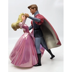 WDCC Disney Classics-Sleeping Beauty Princess Aurora And Prince Phillip A Dance In The Clouds (pink)
