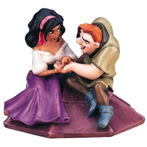 WDCC Disney Classics-The Hunchback Of Notre Dame Esmerelda And Quasimodo Not A Single Monster Line