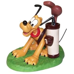 WDCC Disney Classics-Canine Caddy Pluto A Golfer's Best Friend