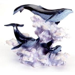 WDCC Disney Classics-Fantasia 2000 Whales Soaring In The Clouds Signed By Patrick Romandy-Simmons