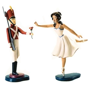 WDCC Disney Classics-Fantasia 2000 Tin Soldier And Ballerina Gift Of Love