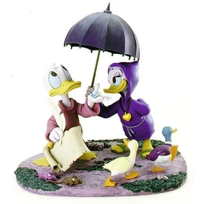 WDCC Disney Classics-Fantasia 2000 Donald And Daisy Looks Like Rain