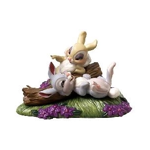WDCC Disney Classics-Bambi Thumper & Miss Bunny Twitterpated In The Springtime