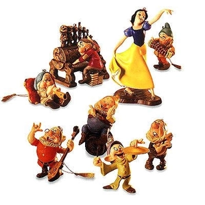WDCC Disney Classics-Snow White And The Seven Dwarfs Ornament Set