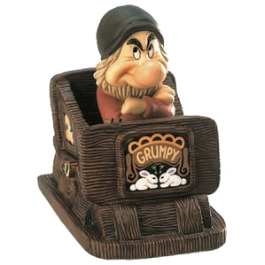 WDCC Disney Classics-Grumpy in Snow White Hmph! I Ain't Scared From Fantasyland Hand Signed