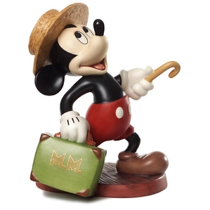 WDCC Disney Classics-Mr. Mouse Takes A Trip Mickey Mouse Travelers Tail