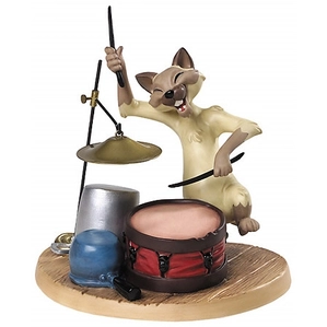 WDCC Disney Classics-The Aristocats Chinese Cat Crazy Cat