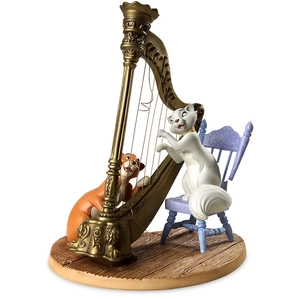 WDCC Disney Classics-The Aristocats Duchess And Omalley Plucking The Heart Strings
