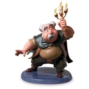 WDCC Disney Classics-Beauty And The Beast Maurice And Lumiere Is Someone There