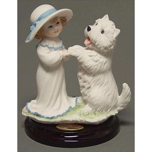 Giuseppe Armani-BABY WITH PUPPY