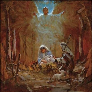 Brian Jekel-The Nativity Unframed Canvas (stretched)