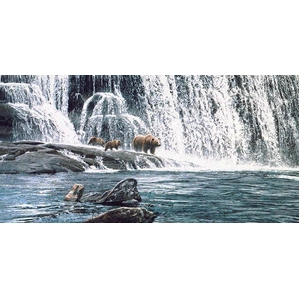 Ron Parker-GRIZZLIES AT THE FALLS