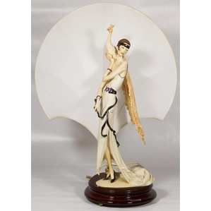 Giuseppe Armani-Lady with Peacock