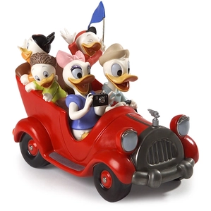 WDCC Disney Classics-Disneyland Park Donald, Daisy And Donald Nephews Family Vacation