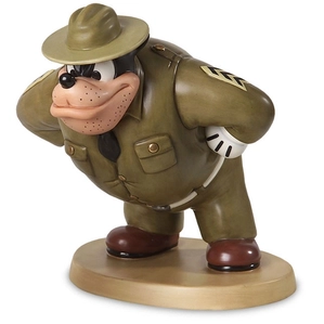 WDCC Disney Classics-Pete Marching Orders Donald Gets Drafted Donald Duck Basic Training