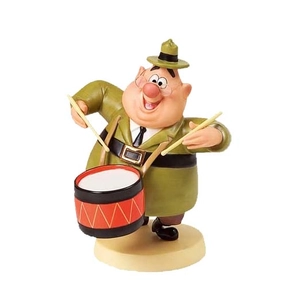 WDCC Disney Classics-Mickey Mouse Club J Audubon Woodlore Beat The Drums
