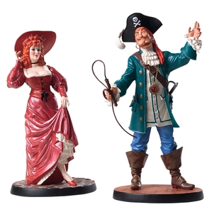 WDCC Disney Classics-Pirates Of The Caribbean Auctioneer And Redhead