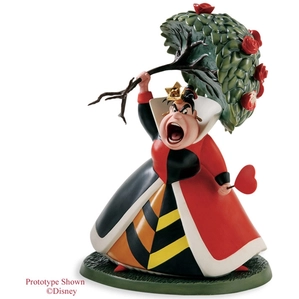 WDCC Disney Classics-Alice In Wonderland Queen Of Hearts Whos Been Painting My Roses Red Members Only Piece (wdcc Memership Number Is Required)
