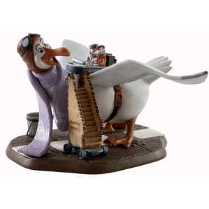 WDCC Disney Classics-The Rescuers Orville Bernard And Miss Bianca Cleared For Take Off