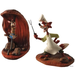 WDCC Disney Classics-Song Of The South Brer Rabbit And Brer Fox Cooking Up A Plan