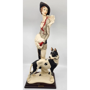Giuseppe Armani-LADY WITH GREAT DANE - Open Box