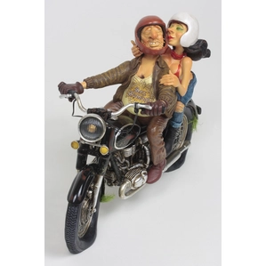 Guillermo Forchino-Exciting Motor Ride 1/2 Scale