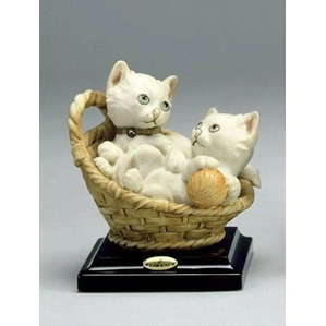 Giuseppe Armani-Kittens In The Basket