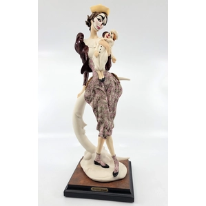 Giuseppe Armani-Lady Pierrot with Doll