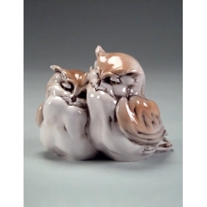 Giuseppe Armani-TWO LITTLE OWLS