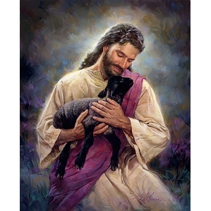 Nathan Greene-The Lamb Of God Studio Canvas Giclee
