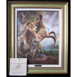 Giuseppe Armani-Embrace Canvas Transfer Framed