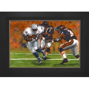 Scott Smith-Barry Sanders - Framed Hand Signed By Barry BSE Edition