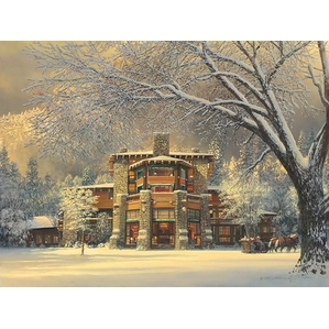 William Phillips-Christmas Eve at the Ahwahnee