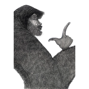 Charles Bibbs-Bagman Storyteller Artist Proof Remarque