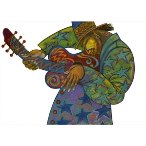 Charles Bibbs-Big Man Guitar Hand Enhanced