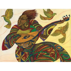 Charles Bibbs-The Music Maker 3 Remarque