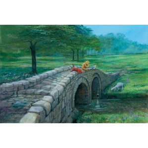 Peter Ellenshaw-Fishing With Friends Winnie The Pooh