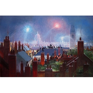 Peter Ellenshaw-Sweeps Dance On The Roof Tops - From Mary Poppins