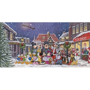 Michelle St Laurent-A Snowy Christmas Carol Gallery Wrapped