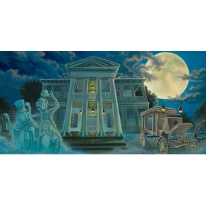 Jared Franco-The Moon Climbs High From The Haunted Mansion