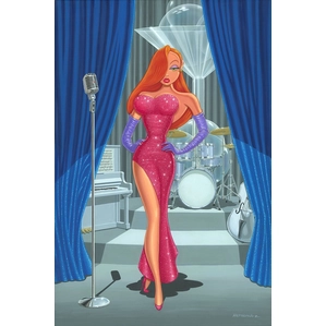 Manuel Hernandez-Diva in a Red Dress - From Disney Who Framed Roger Rabbit