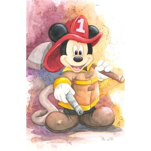 Michelle St Laurent-Fireman Mickey - From Disney Mickey Fire Brigade