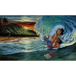 Walfrido Garcia-Morning Surf From Lilo and Stitch
