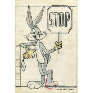 Chuck Jones-Bugs Bunny: Stop On The Lot