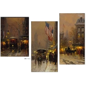 G Harvey-Avenues of Light Suite of 3