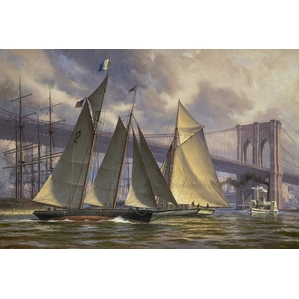 Don Demers-Phantom, Outbound from New York, c 1890